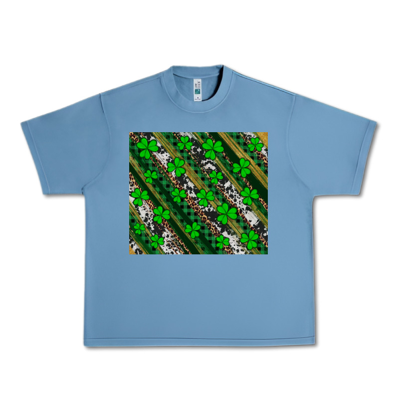 St Patricks Western Brush Strokes Urban Heavy Tee by Artiststas | Teevron