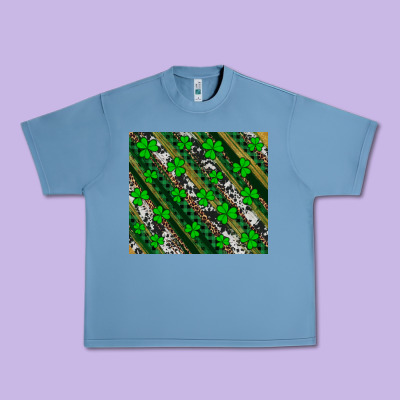 St Patricks Western Brush Strokes Urban Heavy Tee Designed By Artiststas