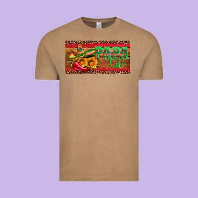 Papa Cito  License Plate Template Vintage Tee Designed By Artiststas