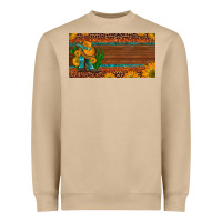 Mushroom custom cowboy boots sunflowers and cactus license plate Heavyweight Sweatshirt - Artiststas