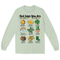 Matcha god says you are st patrick's day Long Sleeve Tee - MaliasSmallBusiness