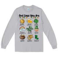 Moon Dust god says you are st patrick's day Long Sleeve Tee - MaliasSmallBusiness