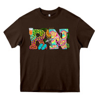 Chocolate Brown summer rn Heavy Core Tee - texasbilliewilder