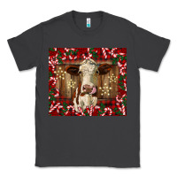 Smoke christmas heifer with candy canes Classic Tee - BarkalooDesign