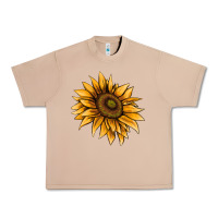 Burro sunflower Urban Heavy Tee - AdoDesignShop