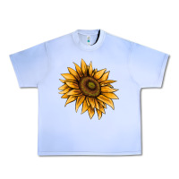 Grape Ice sunflower Urban Heavy Tee - AdoDesignShop