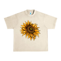 Sandshell sunflower Urban Heavy Tee - AdoDesignShop