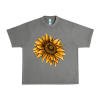 Tornado sunflower Urban Heavy Tee - AdoDesignShop