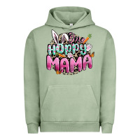 Pigment Oil Green One hoppy mama Easter Day Urban Hoodie - CowGirlArtShop