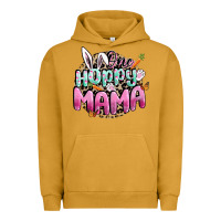 Pigment Peanut Butter One hoppy mama Easter Day Urban Hoodie - CowGirlArtShop
