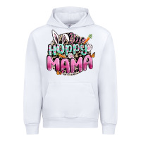 White One hoppy mama Easter Day Urban Hoodie - CowGirlArtShop