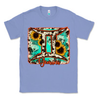 Colony Blue gemini turquoise cowhide Classic Tee - RanaPortraitStore