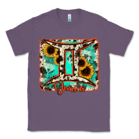 Lavender gemini turquoise cowhide Classic Tee - RanaPortraitStore