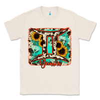 Natural gemini turquoise cowhide Classic Tee - RanaPortraitStore