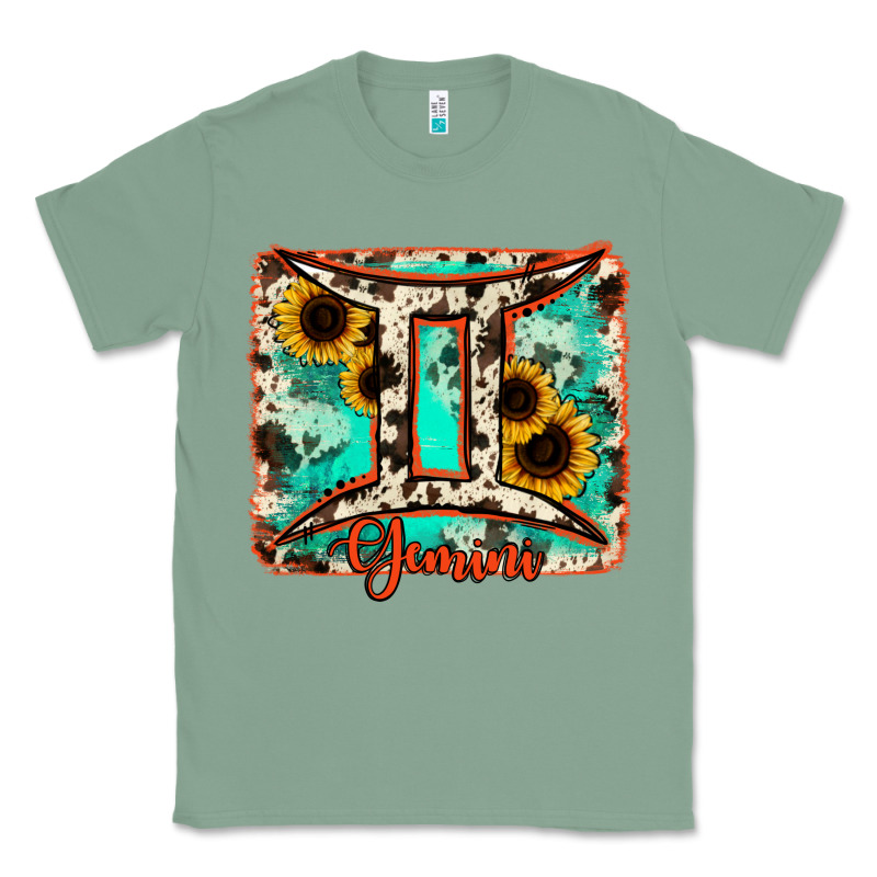 Gemini Turquoise Cowhide Classic Tee by RanaPortraitStore | Teevron
