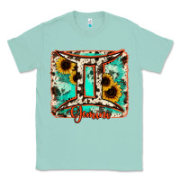 Seafoam gemini turquoise cowhide Classic Tee - RanaPortraitStore