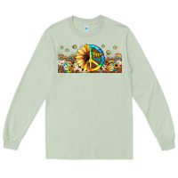 Matcha hippie soul leopard sunflower Long Sleeve Tee - JahusDesignShop