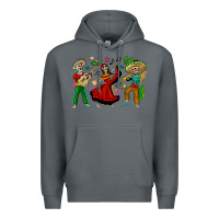Rock Mexican Skeletons Premium Hoodie - texasbilliewilder