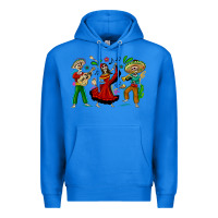 True Royal Mexican Skeletons Premium Hoodie - texasbilliewilder