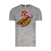 Cloud Rock cacao beans and flowers Vintage Tee - AdoDesignShop