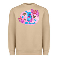 Mushroom back to school flowers fifth grade 3200x2400 Heavyweight Sweatshirt - AdoDesignShop