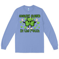 Colony Blue coolest clover to pinch Long Sleeve Tee - MaliasSmallBusiness