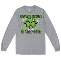 Heather Grey coolest clover to pinch Long Sleeve Tee - MaliasSmallBusiness
