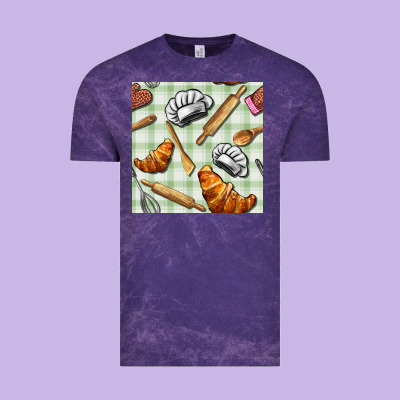 Chef Tools Seamless Pattern Vintage Tee Designed By Bundleandbundleshop