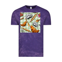 Cloud Purple chef tools seamless pattern Vintage Tee - BundleAndBundleShop