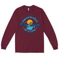 Burgundy making memories at a time Long Sleeve Tee - MaliasSmallBusiness