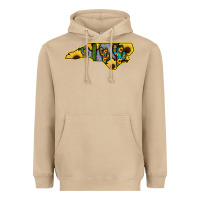 Mushroom Western North Carolina Map Sunflower Heavyweight Hoodie - Bettercallsaul
