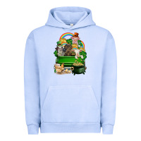 Pigment Grape Ice St. Patrick's Day animal truck Urban Hoodie - CowGirlArtShop