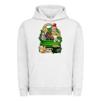 Pigment Lunar Rock St. Patrick's Day animal truck Urban Hoodie - CowGirlArtShop