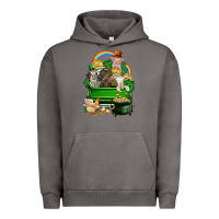 Pigment Tornado St. Patrick's Day animal truck Urban Hoodie - CowGirlArtShop