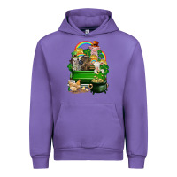 Tulip St. Patrick's Day animal truck Urban Hoodie - CowGirlArtShop