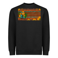 Black custom cowboy boots sunflowers and cactus license plate Heavyweight Sweatshirt - Artiststas
