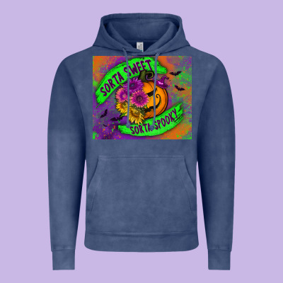 Sorta Sweet Sorta Spooky Mousepad Vintage Hoodie Designed By Bundleandbundleshop