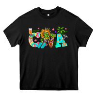 Black summer cna Heavy Core Tee - texasbilliewilder