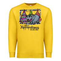 Lemon I Want Hippopotamus For Christmas Premium Sweatshirt - Bettercallsaul