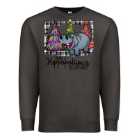 Smoke I Want Hippopotamus For Christmas Premium Sweatshirt - Bettercallsaul