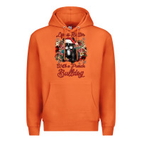 Carrot christmas life is better with a french bulldog Premium Hoodie - JahusDesignShop