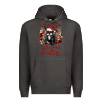 Smoke christmas life is better with a french bulldog Premium Hoodie - JahusDesignShop