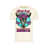 Vintage Arctic blame it all on my roots white Vintage Tee - JahusDesignShop