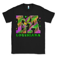 Black mardi gras louisiana fleur de lis Classic Tee - Jasminsmagicworld