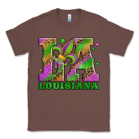 Chestnut mardi gras louisiana fleur de lis Classic Tee - Jasminsmagicworld
