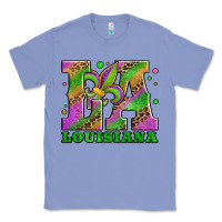 Colony Blue mardi gras louisiana fleur de lis Classic Tee - Jasminsmagicworld
