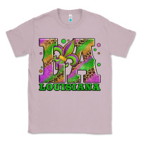 Lilac mardi gras louisiana fleur de lis Classic Tee - Jasminsmagicworld