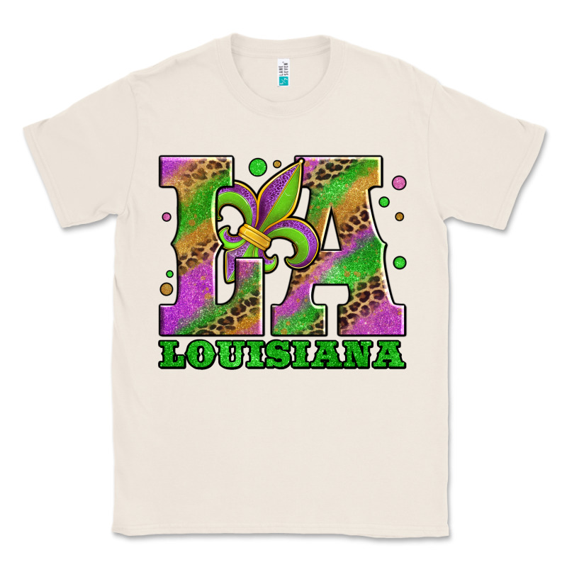 Mardi Gras Louisiana Fleur De Lis Classic Tee by Jasminsmagicworld | Teevron