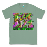 Sage mardi gras louisiana fleur de lis Classic Tee - Jasminsmagicworld