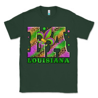 Sports Green mardi gras louisiana fleur de lis Classic Tee - Jasminsmagicworld